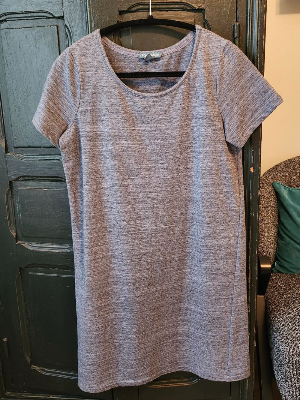 FLEUR BLEUE Blue Heather Dress NWOT